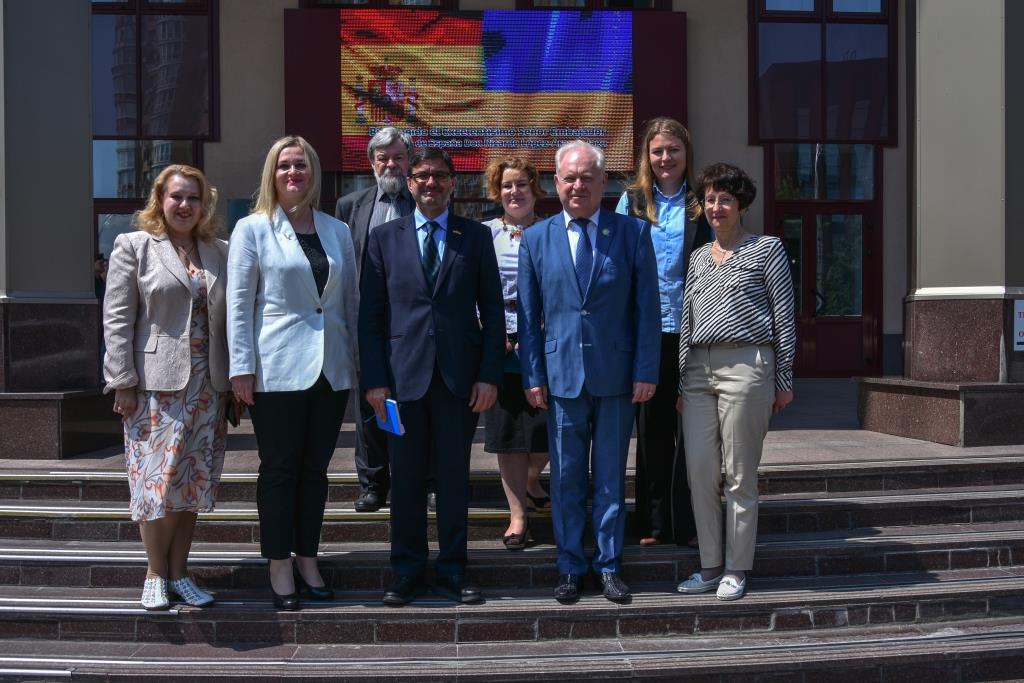 Visit of Ambassador Extraordinary and Plenipotentiary of Kingdom of Spain to Ukraine Ricardo López-Aranda Jagu to Grinchenko University